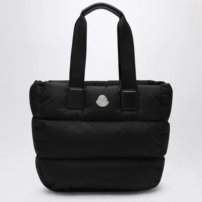 MONCLER MONCLER CARADOC TOTE BAG IN BLACK