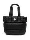 Moncler Caradoc Water-repellent Tote Bag In Black