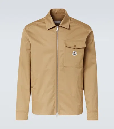 MONCLER COTTON-BLEND GABARDINE JACKET