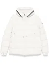 Moncler Cardere Tech Down Jacket In Neutrals