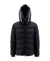 Moncler Cardere Tech Down Jacket In Blue