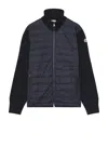 Moncler Cardigan In Black