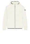 Moncler Erdon Nylon Down Jacket In White