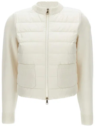 Moncler Cardigan Bianco