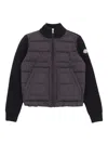 Moncler Cardigan In Black