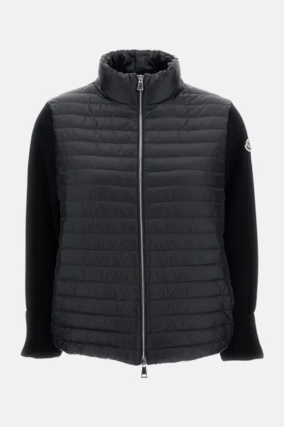 Moncler Cardigan In Black