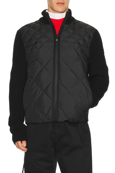 Moncler Cardigan In Black