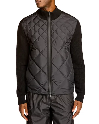 Moncler Cardigan In Black