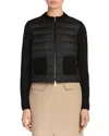 Moncler Cardigan In Black