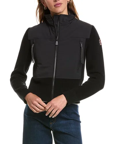 Moncler Cardigan In Black