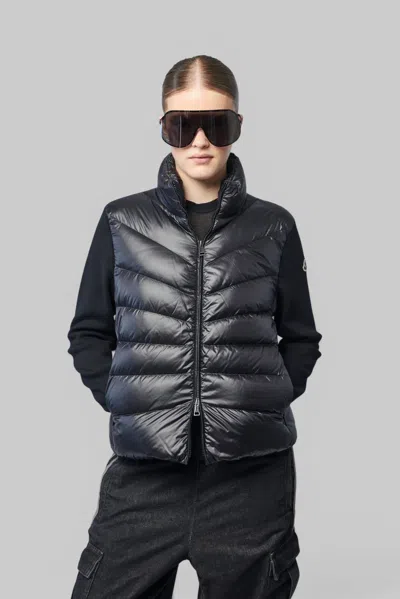 Moncler Cardigan In Black