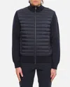 Moncler Tricot Cardigan In Blue