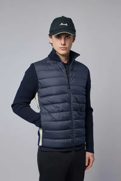 Moncler Cardigan In Blue