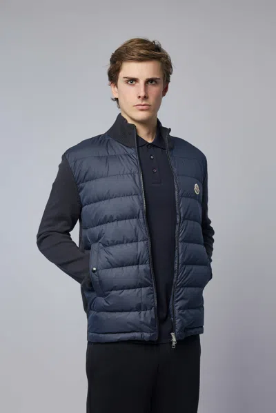 Moncler Cardigan In Blue