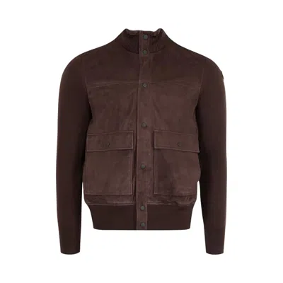 Pre-owned Moncler Cardigan 'brown' | Men's Size L
