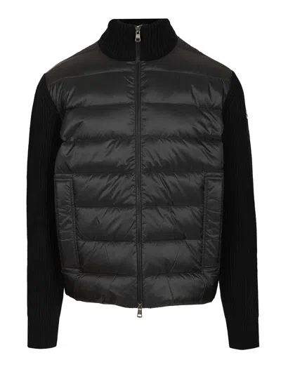 Moncler Cardigan Knitwear Black