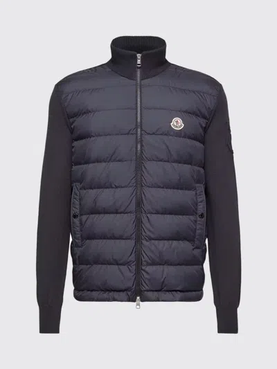 Moncler Cardigan Men  In Blue