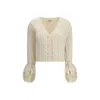 Moncler Cardigan In Neutral