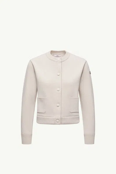 Moncler Cardigan In Neutral