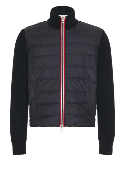 Moncler Cardigan In Navy
