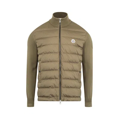 Pre-owned Moncler Cardigan 'olive' | Green | Men's Size M