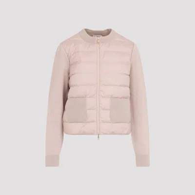 Moncler Cardigan In Pink