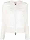 Moncler Cardigan In White
