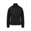 Moncler Cardigan Tricot Jacket Men In Black