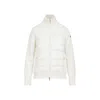 Moncler Wool-down Padded Cardigan In White
