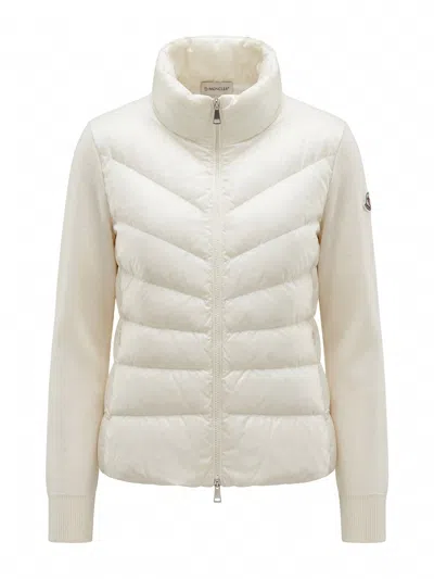 Moncler Cardigan In White
