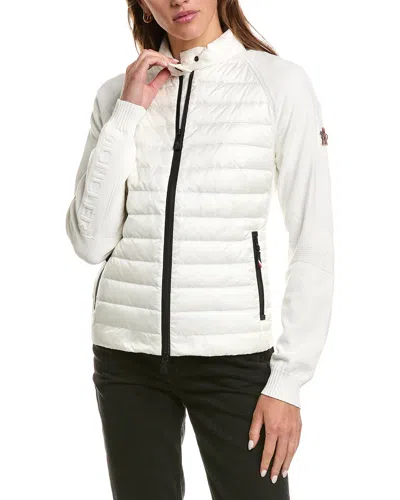 Moncler Cardigan In White