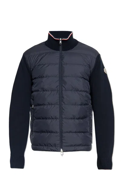 MONCLER MONCLER CARDIGAN WITH DOWN INSERT