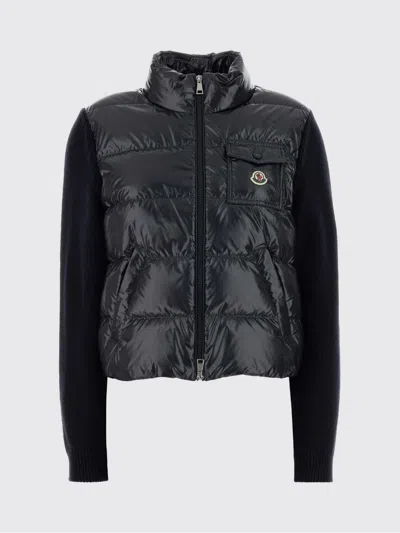Moncler Cardigan Woman  In Black
