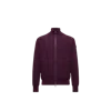 Moncler Cardigan Zippé En Laine Et Cachemire In Burgundy