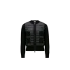Moncler Wool Padded Cardigan With Zip Clothing