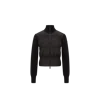 Moncler Cardigan Zippé Matelassé En Laine