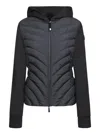 Moncler Zip Up Sweaters And Cardigans In Black