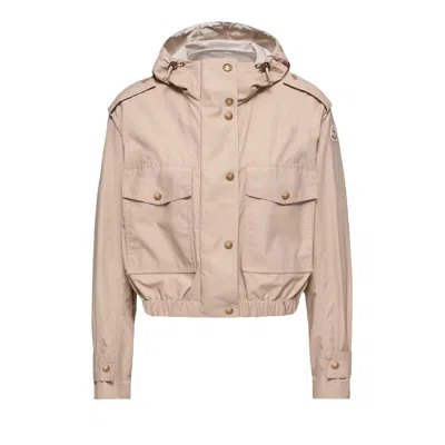 Pre-owned Moncler Carex Jacket 'tan' | Brown | Women's Size 3