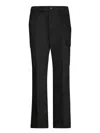 Moncler Straight Cargo Pants In 999