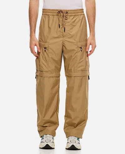 Moncler Cargo Pants In Brown