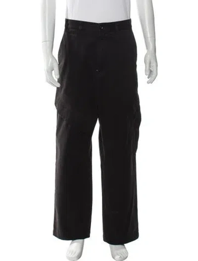Pre-owned Moncler Cargo Pants In Black