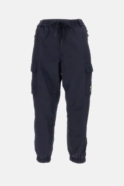Moncler Cargo Pants In Blue