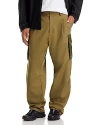 Moncler Contrast Pockets Cargo Pants In Medium Green