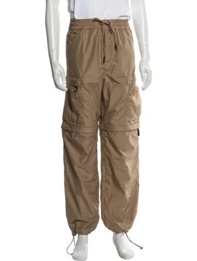 Pre-owned Moncler Cargo Pants In Neutrals