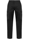 Moncler Cargo Pants With Logo In Black