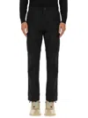 Moncler Men Cargo Pants With Logo In Black