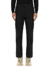 Moncler Men Cargo Pants With Logo In Black
