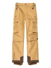 Moncler Cargo-pocket Ski Trousers In Neutral