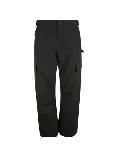 Moncler Cargo Trousers In Gray