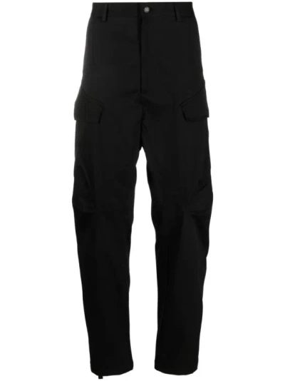 Moncler Cargo Trousers In Black
